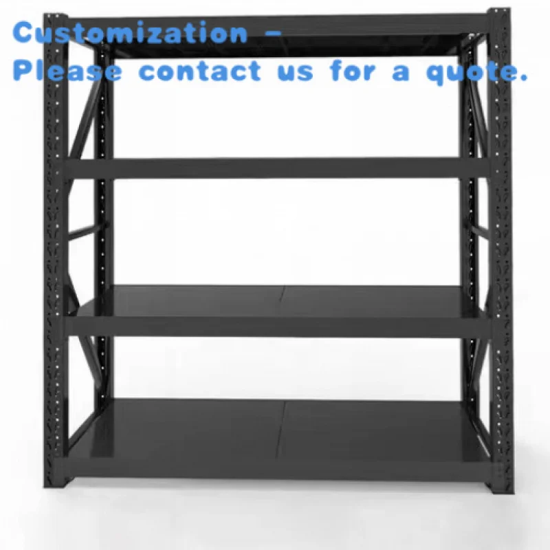 

custom.Foldable Shelves Storage Rack Detachable Column Heavy Duty