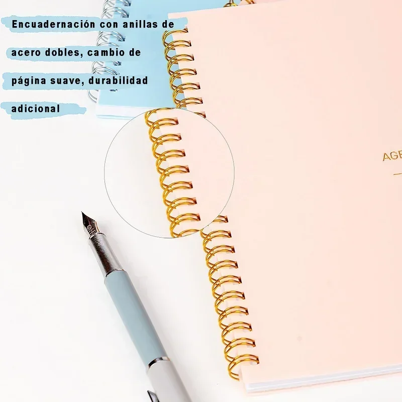 

A5 PP Cover Sketchbook Spiral Notebooks 52 Sheets Inner Blank Grid Line Pencil Drawing Notepad Coil Notebook Planner School Pads