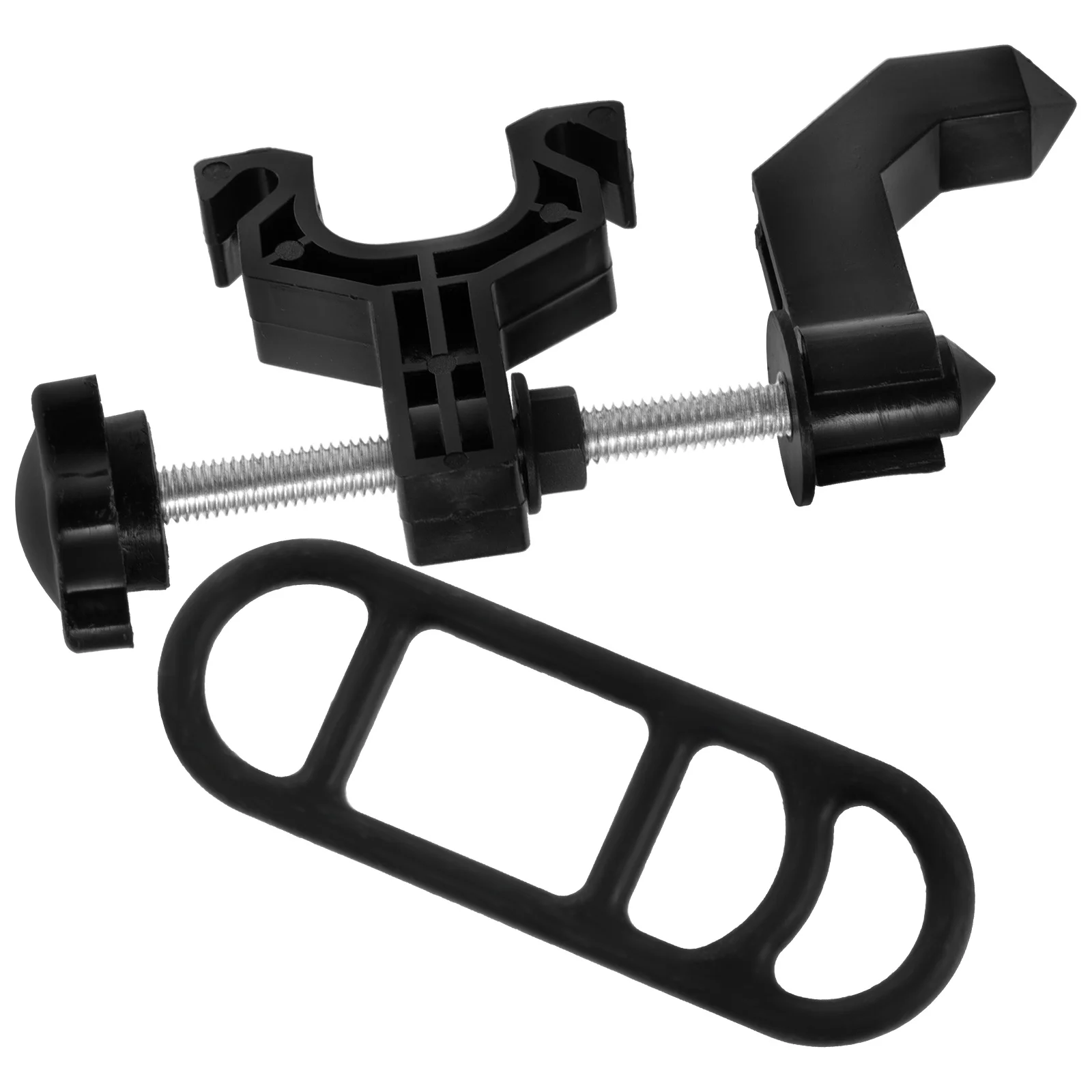 

Bicycle Rim Truing Tool Simple Black Holder for Mountain Bike Wheel Repair Stand Efficient Solution Stable Design Save Time