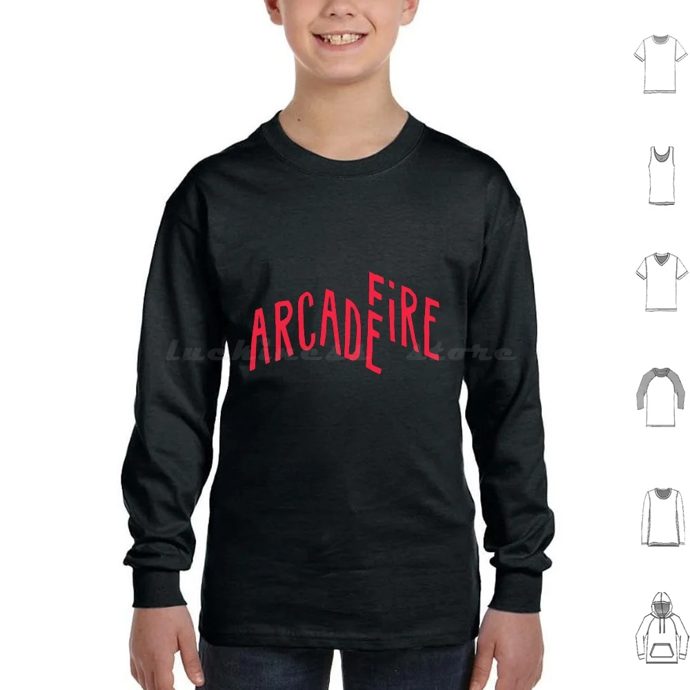 Arcade Fire Hoodies Long Sleeve Arcade Fire Neon Bible Arcade Fire Band Band Canadian Indie Band Arcade Fire Canadian