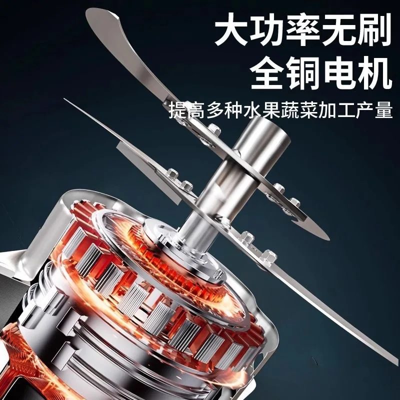 Измельчитель овощей Коммерческое разведение Кормление курицы Многофункциональная электрическая начинка для овощей Избивание измельчения Тормозная шлифовка