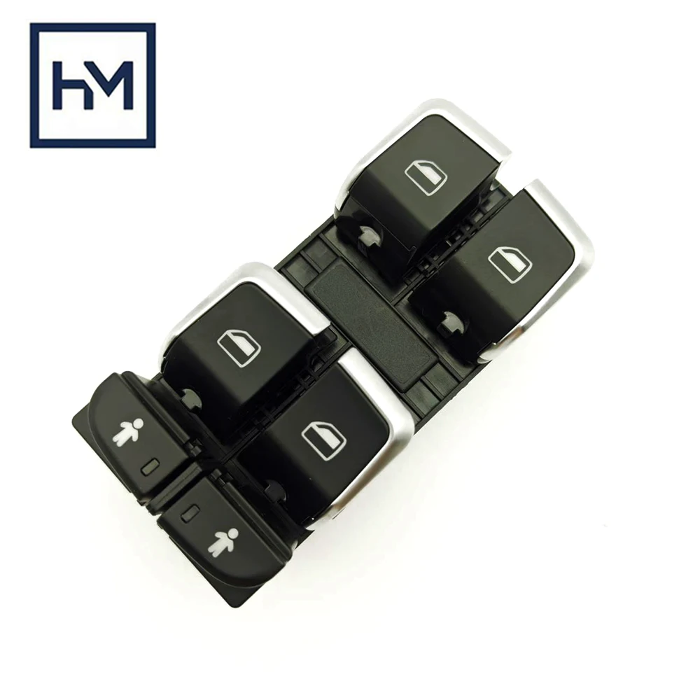 OE 4G0959851 4G0959851B LHD Master Window Switch For Audi A6 C7 A6L RS7 Avant
