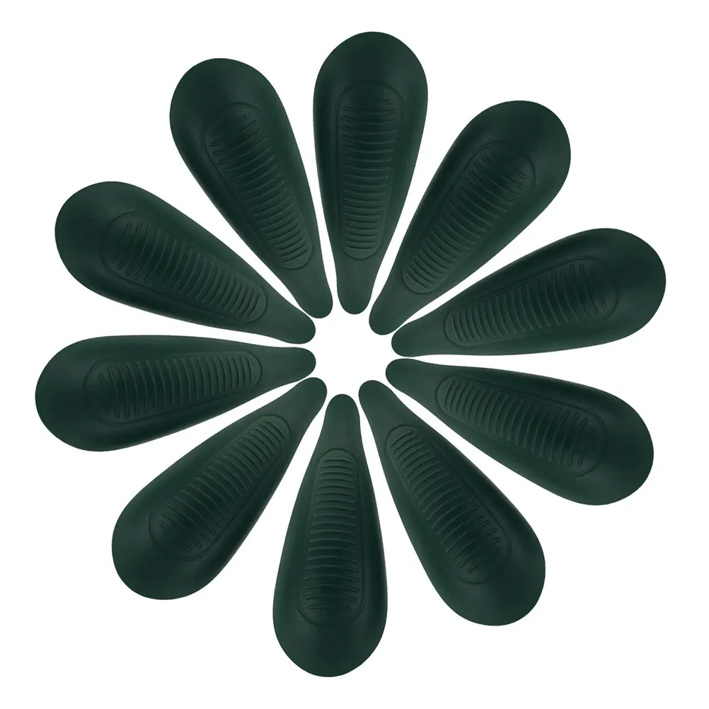 

8 Pairs Shoulder Pads Green Plastic Anti Deformation Garment Protector Hanger Shoulder Protectors Clothes Closet Travel Use