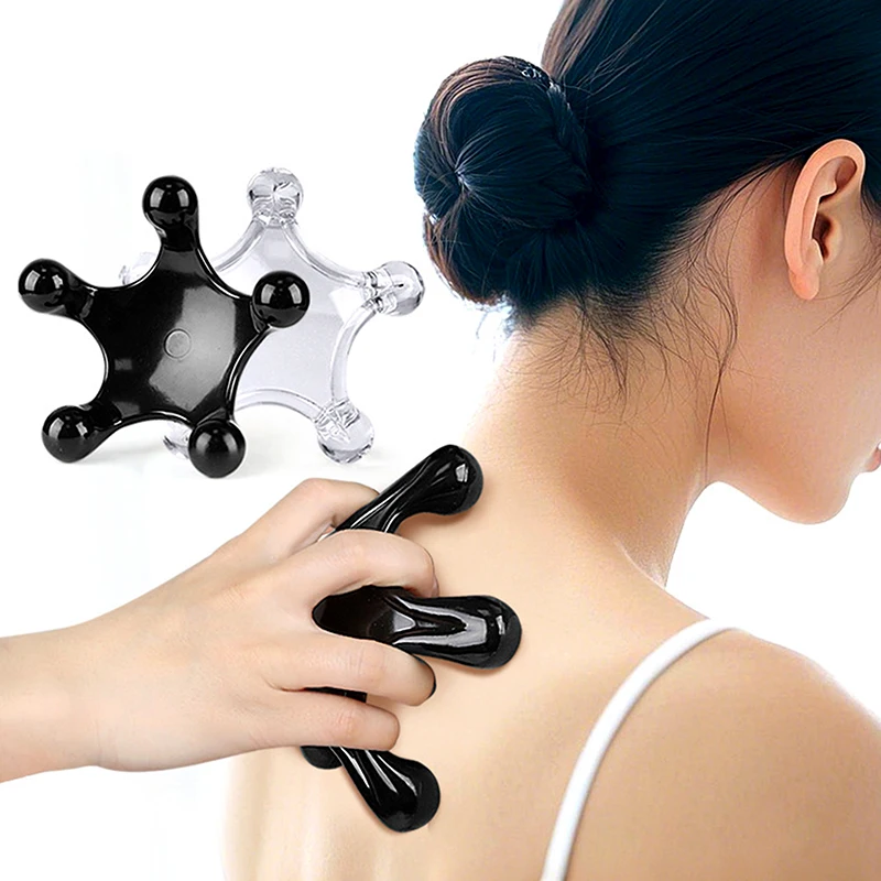 

1Pcs Hand Held Massagers Tools Back Pentagram Massage Ball Acupressure Gentle Self Massager Trigger Pressure Point Massage Tools