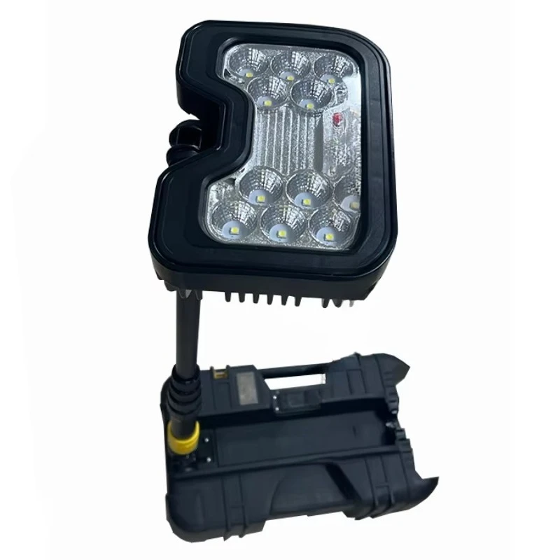 

60W High Brightness Emergency Light Emitting Diode Mobile Work Light Rechargeable Portable Area Lighting System, Remote