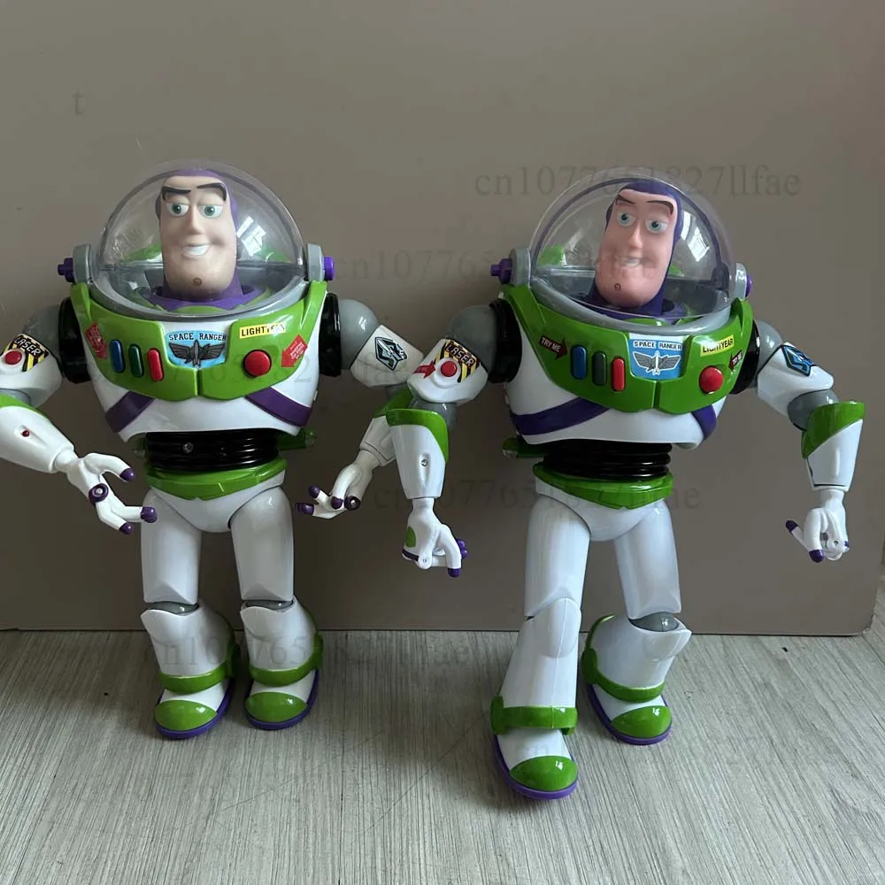 Story 3 4 Talking Buzz Action Figures Body Doll Model Toys Voice Doll Action Figures Model Toys Joint Movable Christmas Gift
