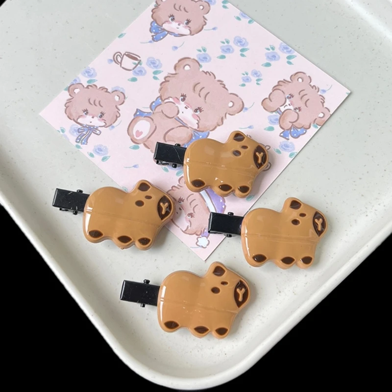 Sweet Girly Capybara Hair Clip Capybara Funny Capybara Bunches Hair Tie Accessories Sweet Fun Animal Dropsale