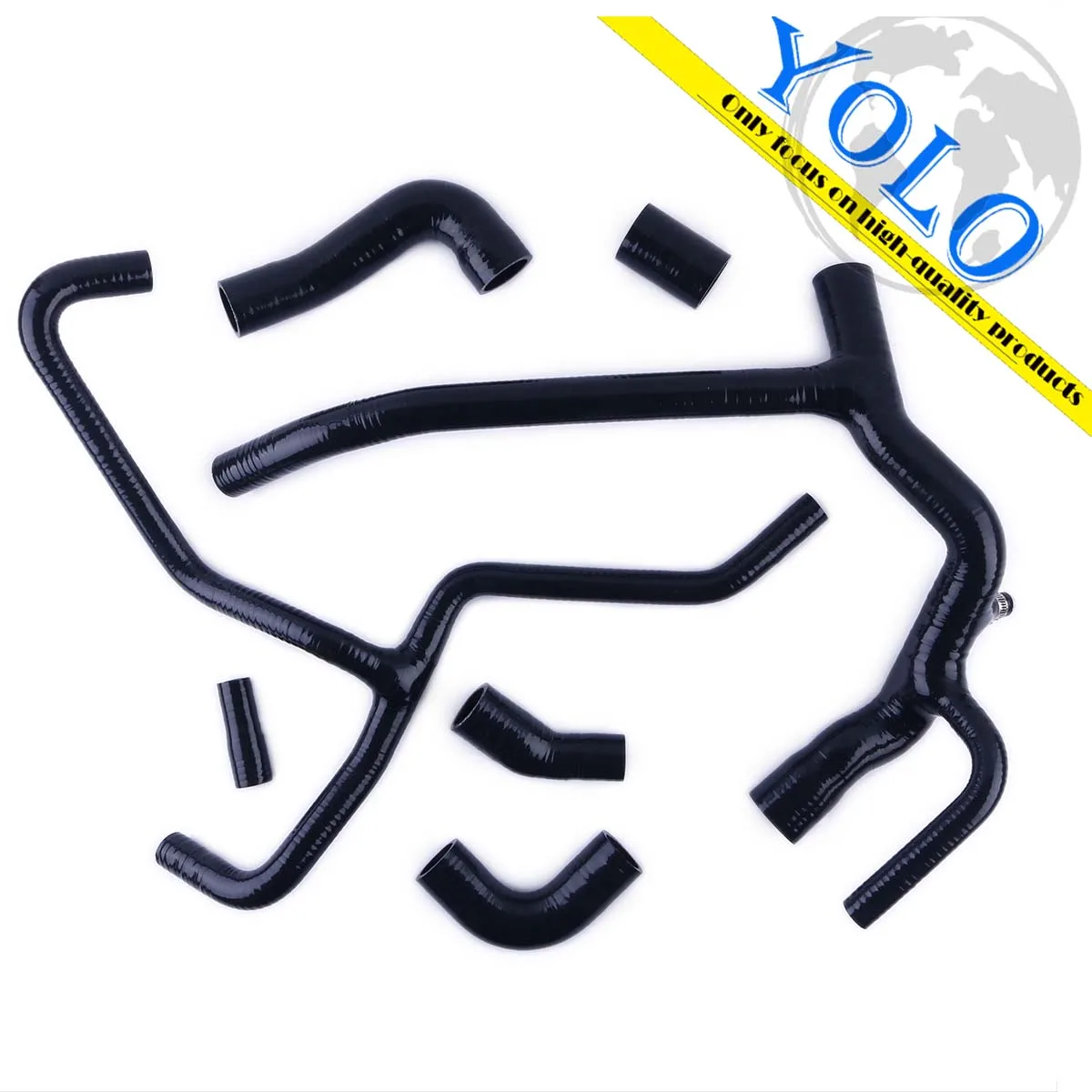 

For Nissan 200SX 180SX Silvia S13 S14 S15 SR20DET / Land Rover Discovery 2 TD5 1999-2004 Models Silicone Radiator Hose Kit
