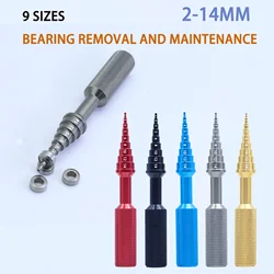 9 Sizes RC Car Ball Bearing Removal Tool Puller Remover Non-slip Repair Tools 2-14mm For RC Model  Fishing Gear Bearing