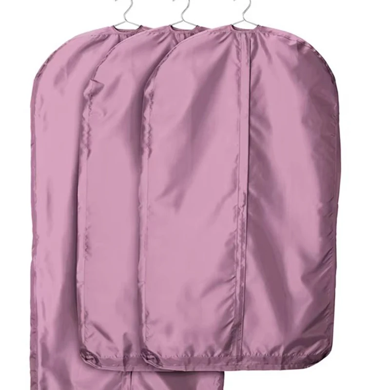 Purple Oxford Fabric Dust Waterproof Anti-mildew Cover Storage Bag for Clothes Garment Jacket Shirt Suit Protection FC86