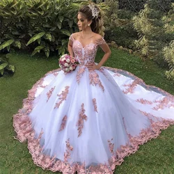 Lily Appliques Lace Evening Dresses Long A Line Charming Prom Dress Sweetheart Off the Shoulder Party Dresses vestidos de noche