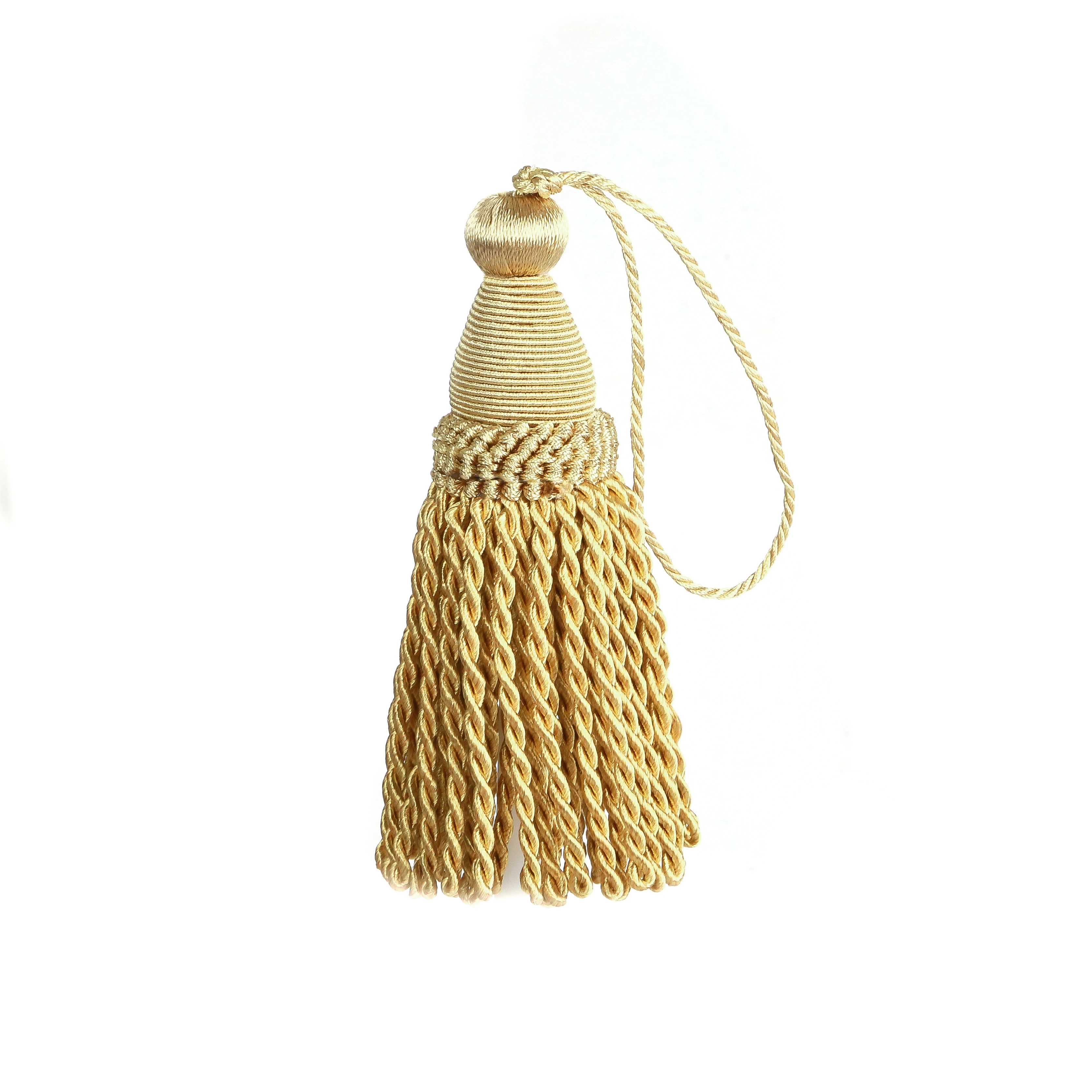 1 piece of hanging rope silk tassel decorated gold curtain accessory sewing process DIY home decoration Essential for families