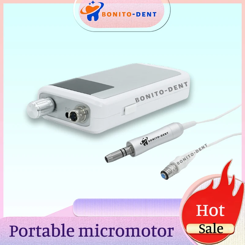 Dental Brushless Lab Micromotor 35000rmp Micromotor High Speed Rechargeable Micro Motor Portable Drill Machine