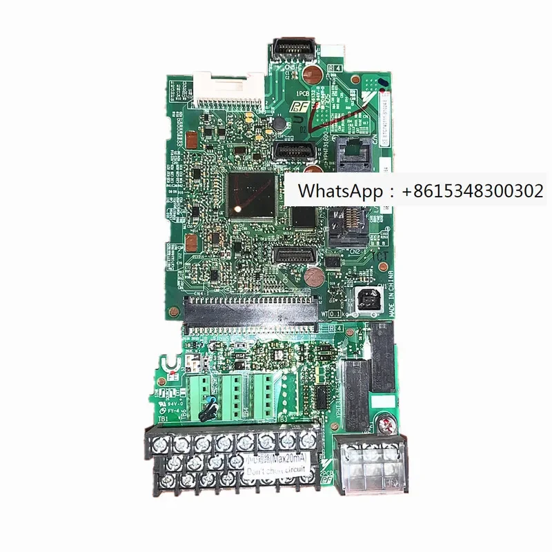 ETC740110-S1017-S1018 Yaskawa frequency converter A1000 main CPU board control IO wiring terminal board