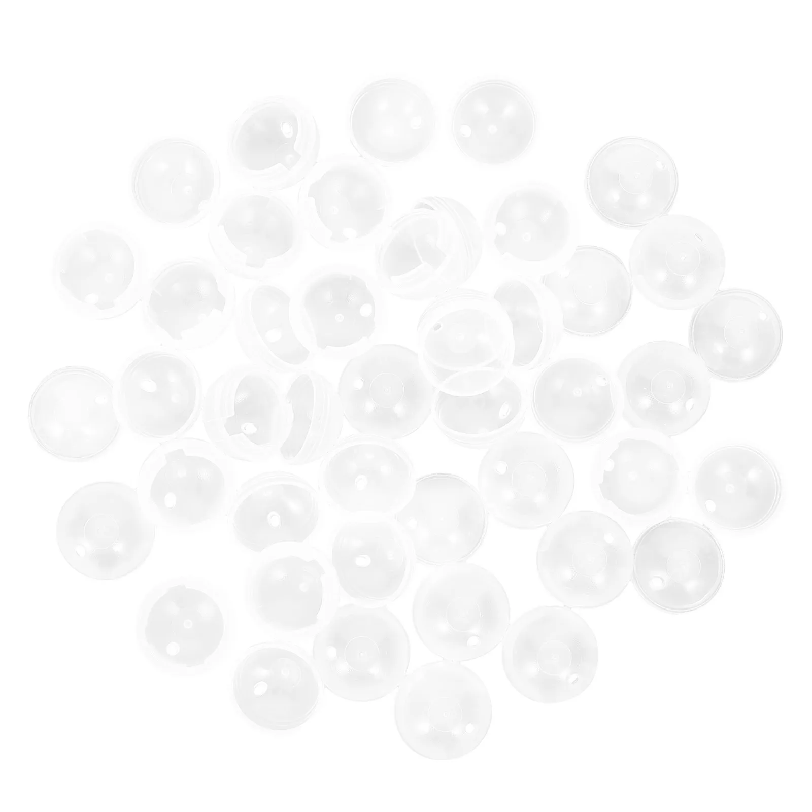 

20pcs Clear Plastic Gumball Machine Capsules 0.71Inch Round Vending Capsules Balls Empty Mini For Birthday Party Favors Diy