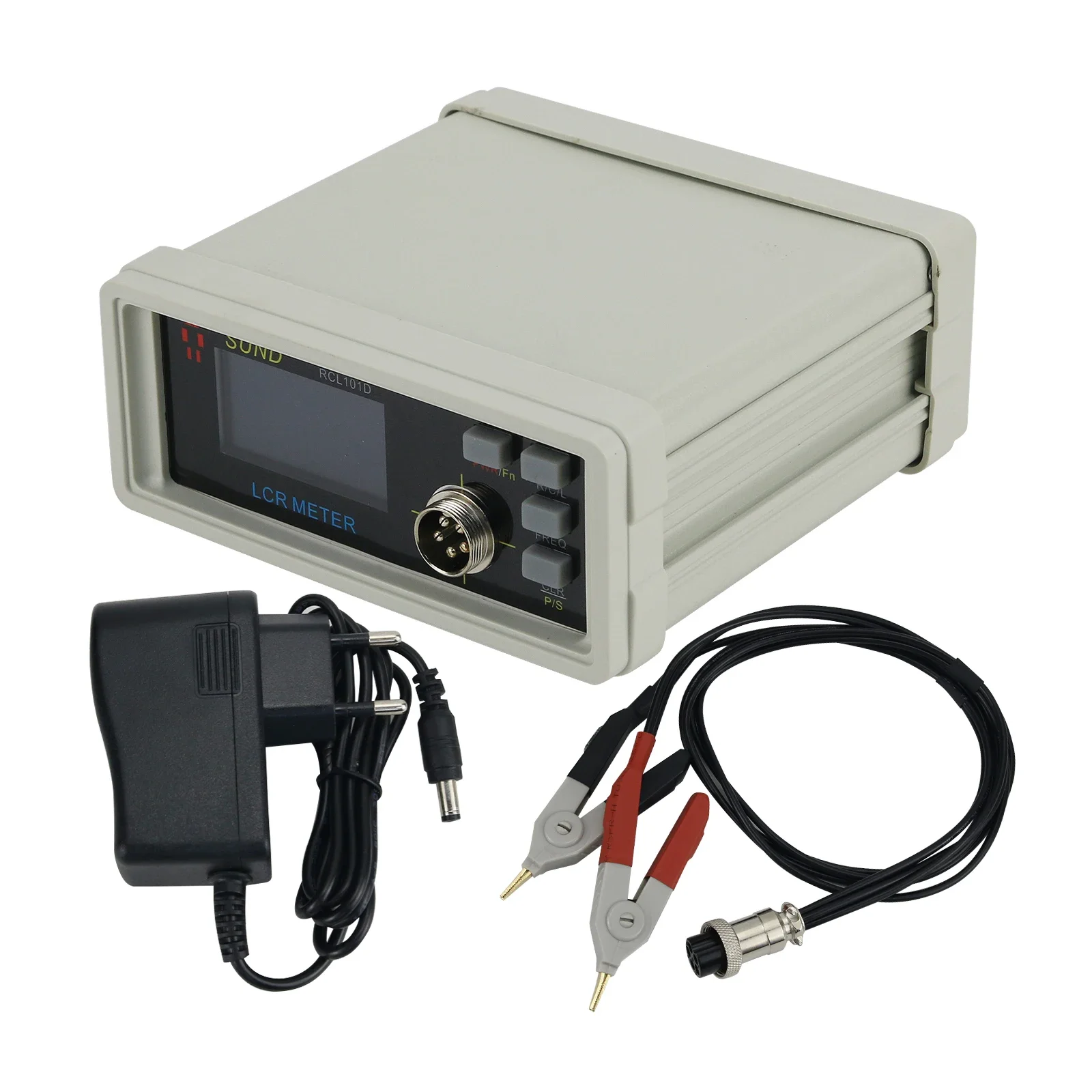 2026 HamGeek HG-RCL101D 10KHz LCR Meter High Precision Automatic Ranging ESR Meter with Alligator Clip