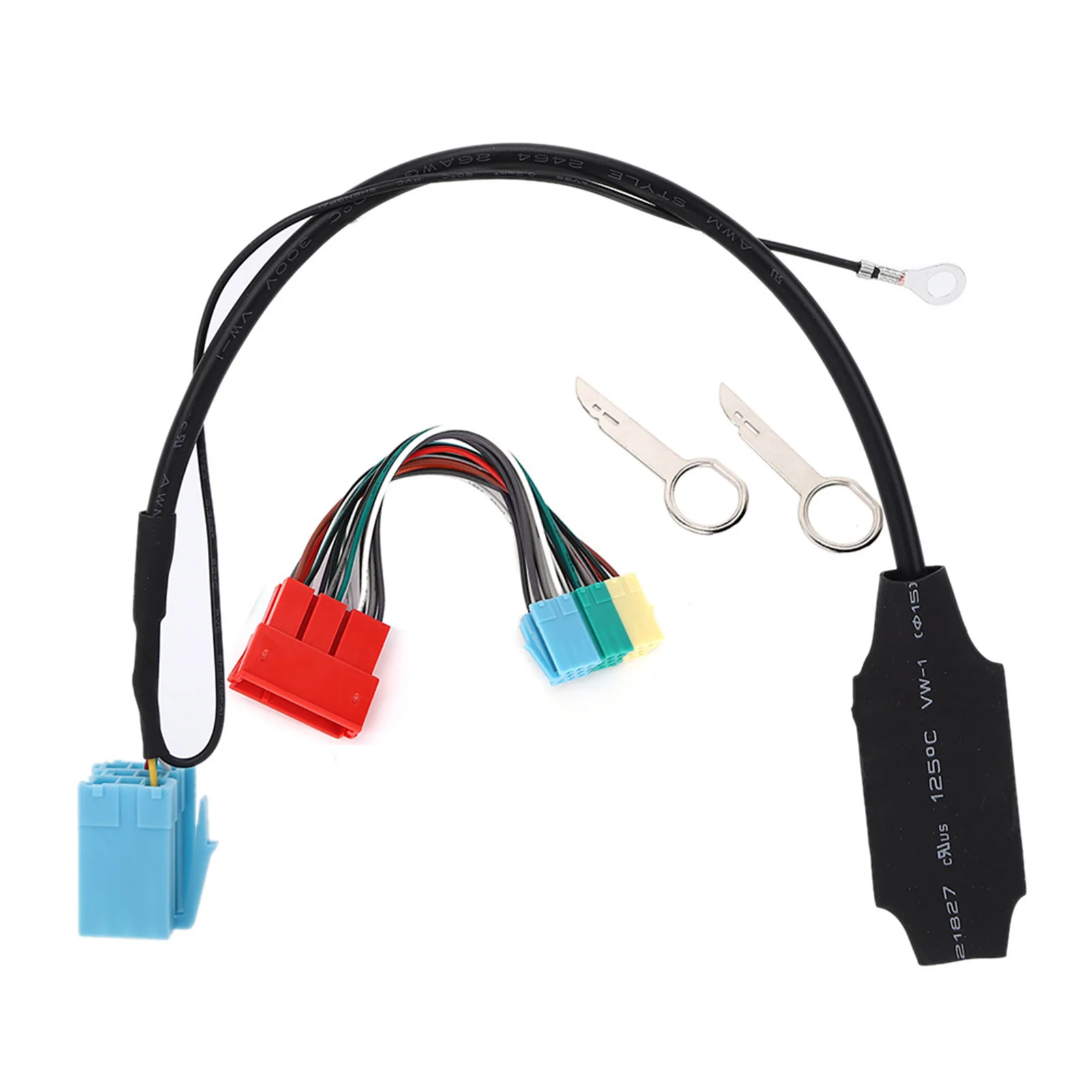 Car Stereo Adapter 20pin/8pin 5.0 Adapter Radio Connector Car Stereo Fits for VW A2 A3 8L 8P TT