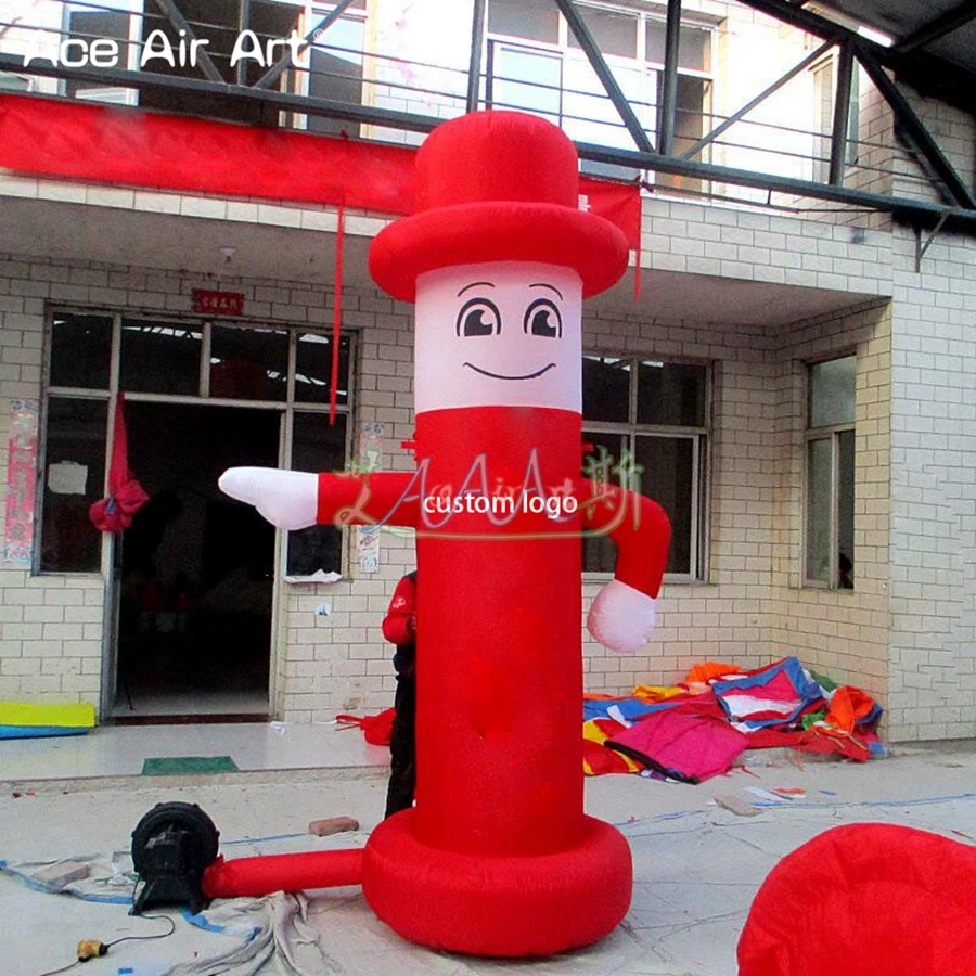 Advertising Inflatable Doll with Inner Blower for Phone Shop Opening or Promotion, 2.5mH, Custom Logo, Road Guiding