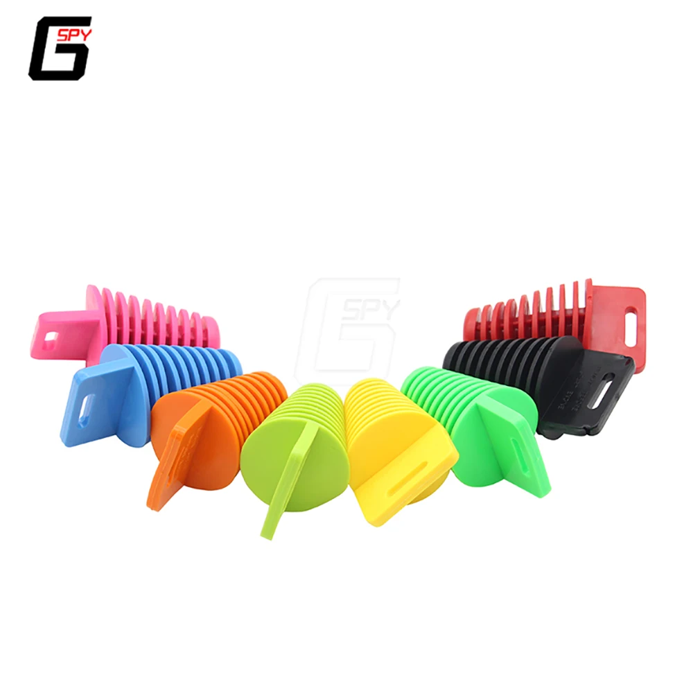 1PCS Universal Exhaust Pipe Plug Motorcycle Accessories Motocross Tailpipe Rubber Air Bleeder Silencer Wash Protector Cover image 2
