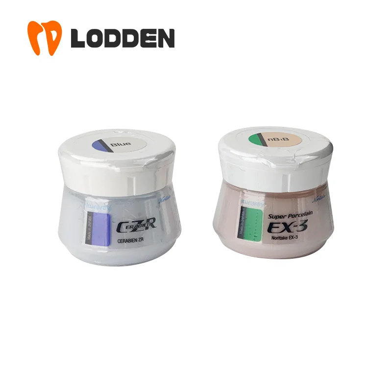 Lodden Dental CZR Noritake External Stain For Zirconia External Dyed Porcelain 3g Dental Lab Stain Porcelain Powder Material