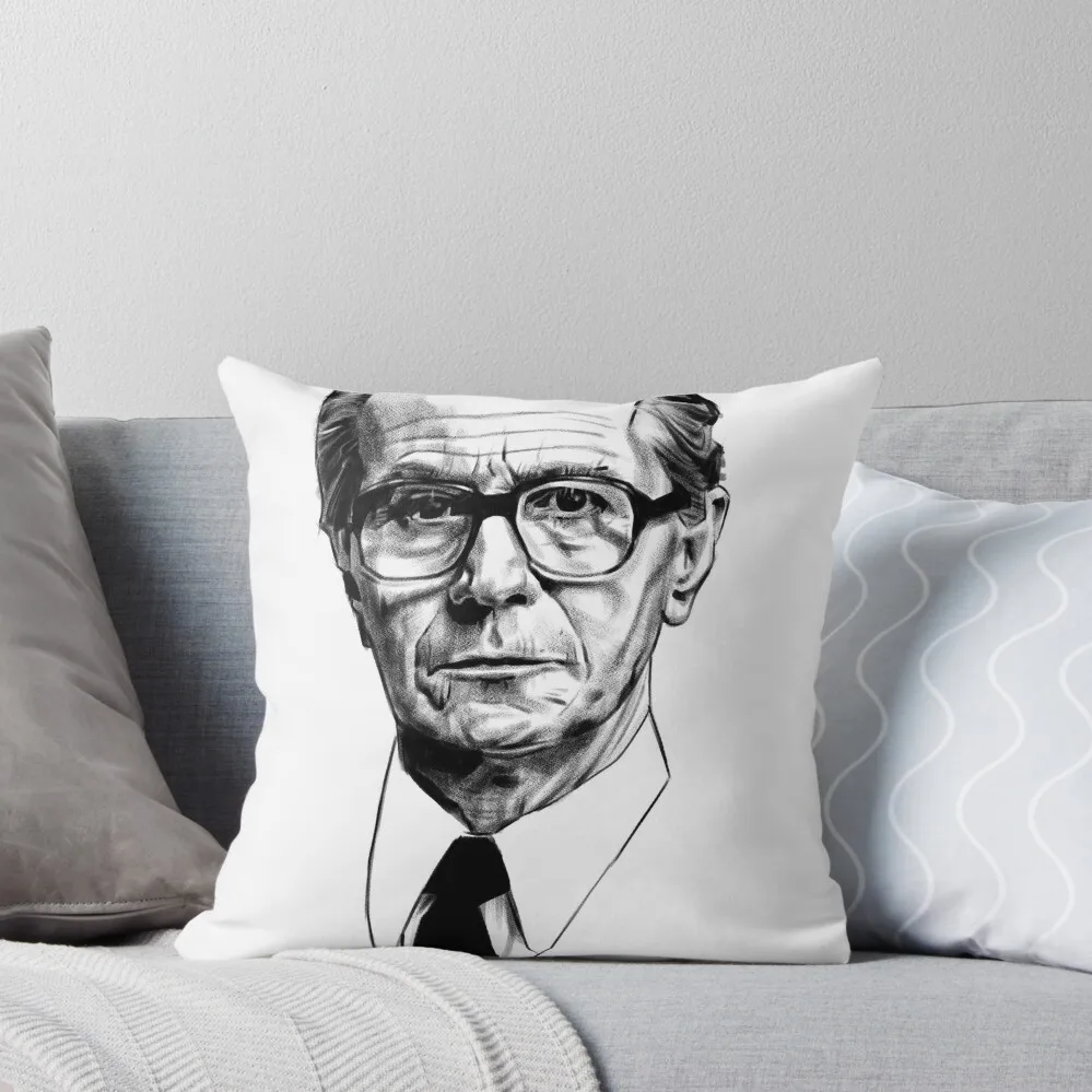 

Gary Oldman as George Smiley Throw Pillow luxury sofa pillows Decorative Sofa Cushions Sofa Pillow Cover Cushion Child pillow