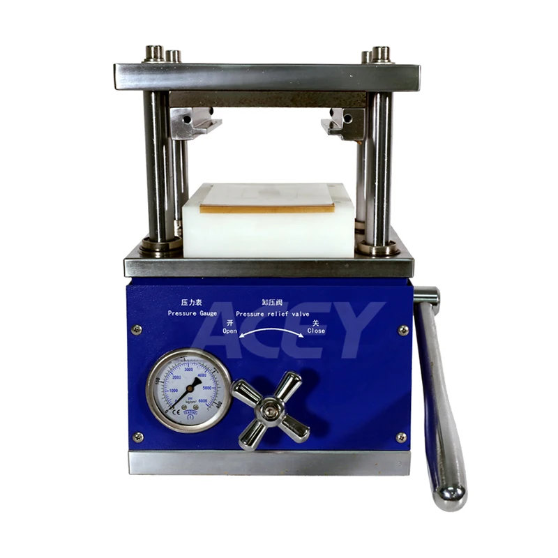 Desktop Hydraulic Pouch Cell Electrode Sheet Manual Foil Die Cutting Machine for Pouch Battery Lab Research