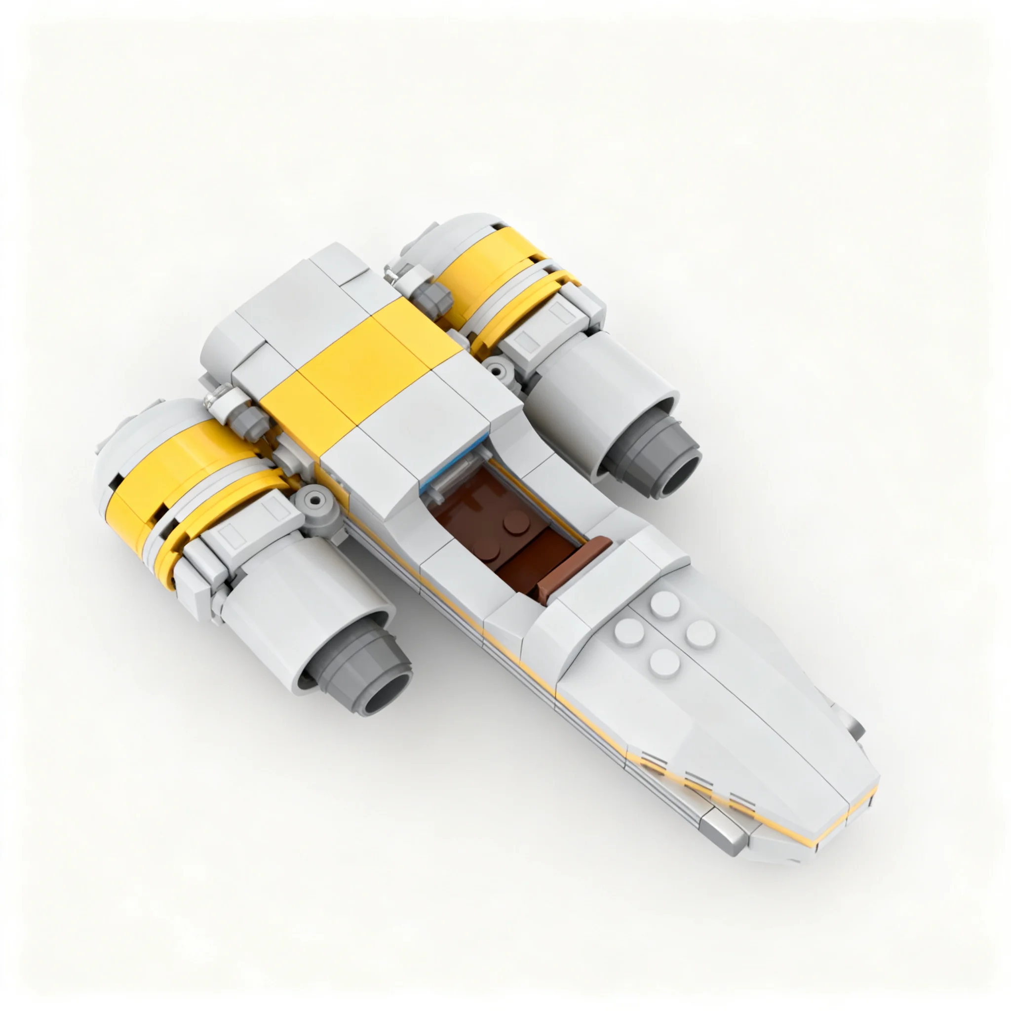 235 деталей MOC Star Battle Vectron Phantom Mount Speeder Bike + BX-RC Probe Droid SWTOR Модель из строительных блоков, рождественский подарок, игрушка, арт-объект