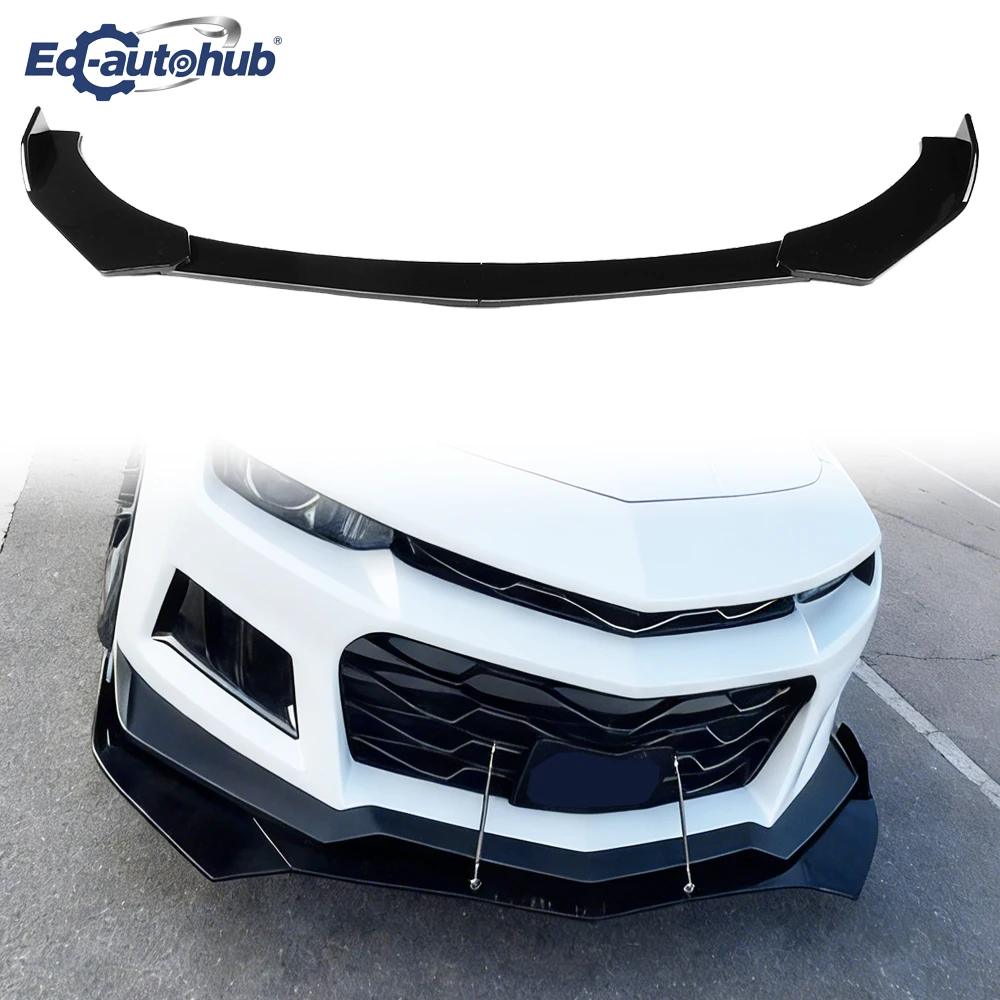 

Front Bumper Lip Splitter Spoiler for Chevrolet Camaro SS 1LE ZL1 1997-2021 Fits Perfectly Enhance Vehicle's Aesthetic