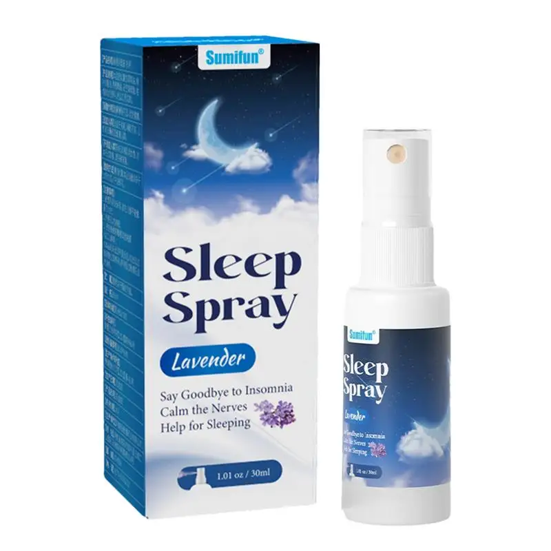 Spray de Sommeil à la Lavande, 30ml, Literie Naturelle Douce, Aide au Sommeil, sexuellement Charleroi, Éviter le Stress, Améliorer le Sommeil et Protéger le Sommeil Nocturne