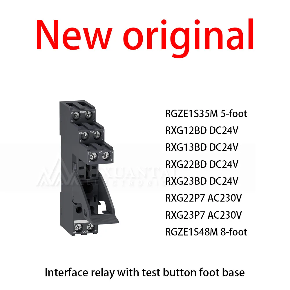 1Pcs/New Original RGZE1S35M 5-foot RXG12BD DC24V RXG13BD DC24V RXG22BD DC24V RXG23BD DC24V RXG22P7 AC230V RXG23P7 AC230V RGZE1S4