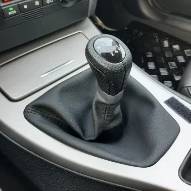 أطواق أحذية جلدية لتغيير الترس للسيارة مع إطار ، ملحقات لسيارات بي دبليو E30 ، E36 ، E39 ، E46 ، E81 ، E82 ، E87 ، E88 ، E90 ، E91 ، E92 ، E93 ، E60