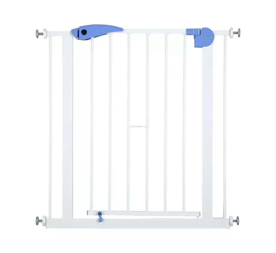 Indoor guardrail free punching children's safety door fence fence stair guardrail child safety door baby safety gate