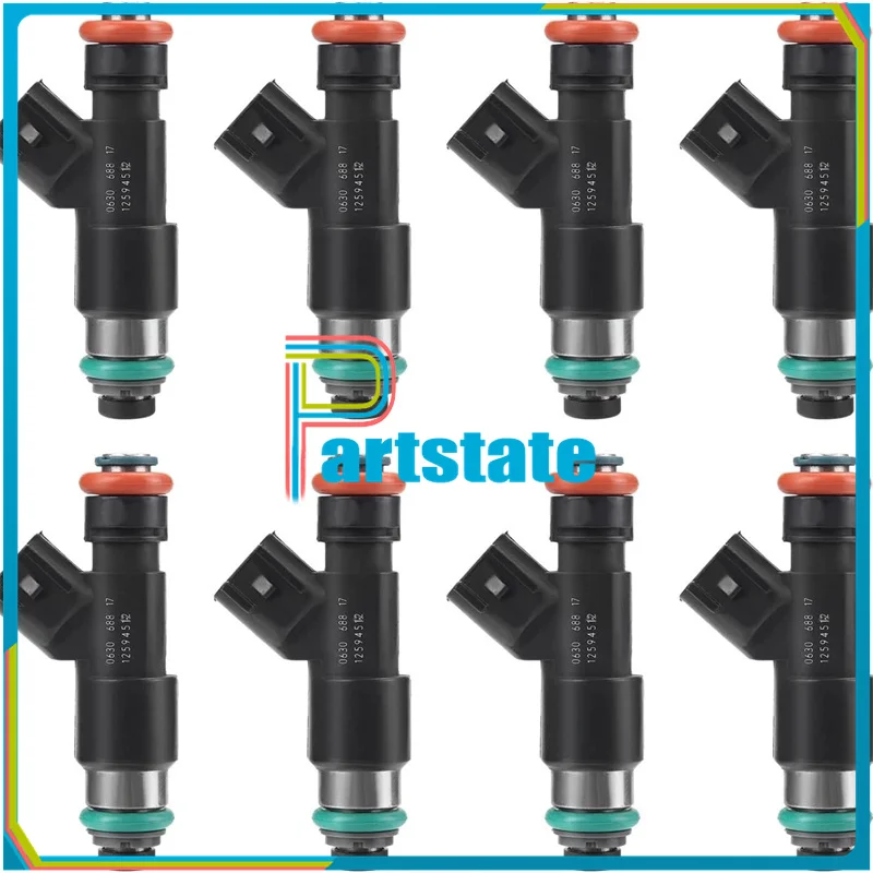 

8Pcs Car Fuel Injectors For Chevrolet Avalanche Express 1500 Silverado 1500 Suburban Tahoe 12594512