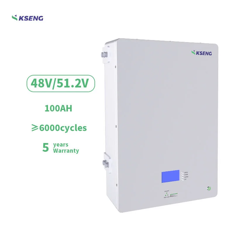 

Kseng Lifepo4 Battery 5Kwh 10Kwh 48V Home Replace Solar Lithium Power Storage Wall Energy Battery Storage