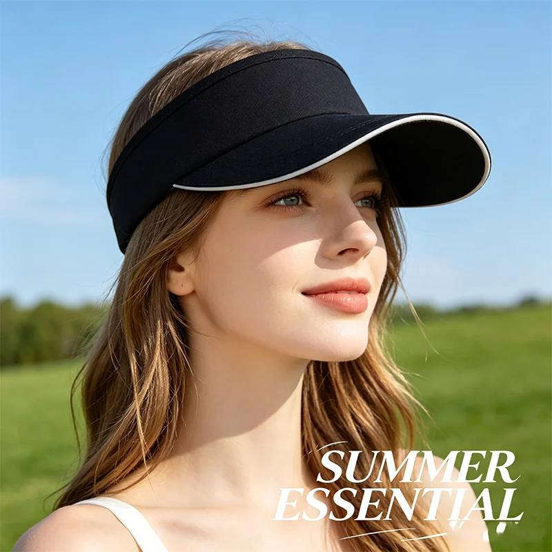 

Outdoor Baseball Caps Empty Top Breathable Lightweight UV Resistant Golf Sport Caps Women Sunshade Quick Drying Running Caps