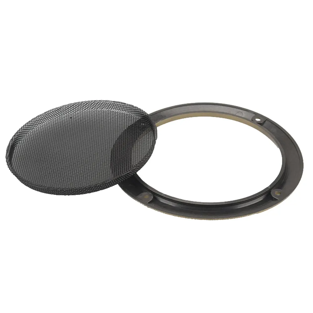 1PCS Golden Speaker Net Cover High-grade Car Home Mesh Enclosure Speakers Plastic Frame Metal Iron Wire Grilles 2 3 4 5 INCH