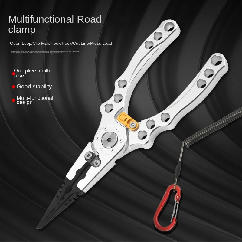 

Multifunctional fish control device Luya pliers Dali horse line cut fishing pliers Fishing gear Fishing supplies Fishing