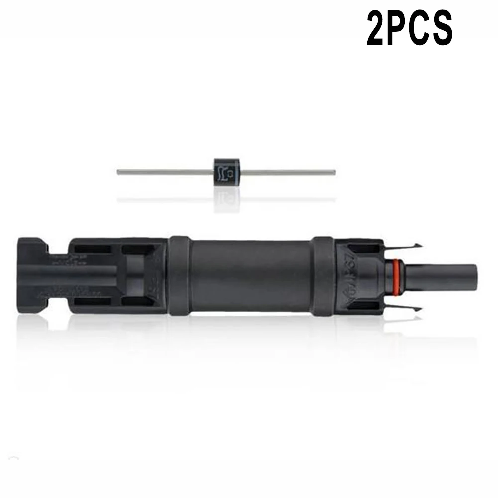 Connector PV Connector 10/15/20/30A Accessories 1000V Replacements Solar Panel Waterproof Cable Blocking Diode
