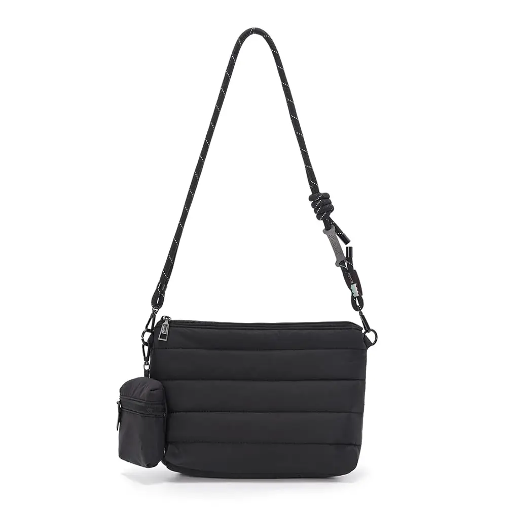 

Crossbody Bags for Women - Puffy Tote Bag Purse for Work, Travel, Shoulder Handbag with Small Wallet