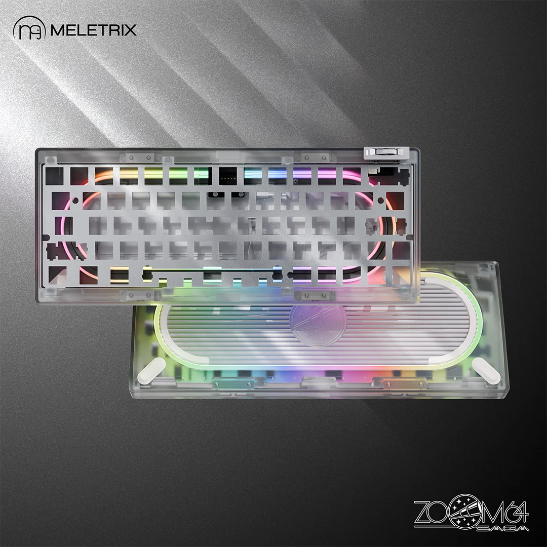 

Комплект корпуса Chilkey Zoom64 с пластиной GH60, совместимый с 61-клавишными переключателями клавиатуры (клавиши и печатная плата в комплект не входят)