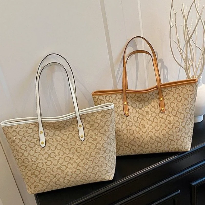 

Designer Genuine Leather Tote Bag For Women Elegant Crossbody Shoulder Handbag Luxury Ladies Vintage Purse