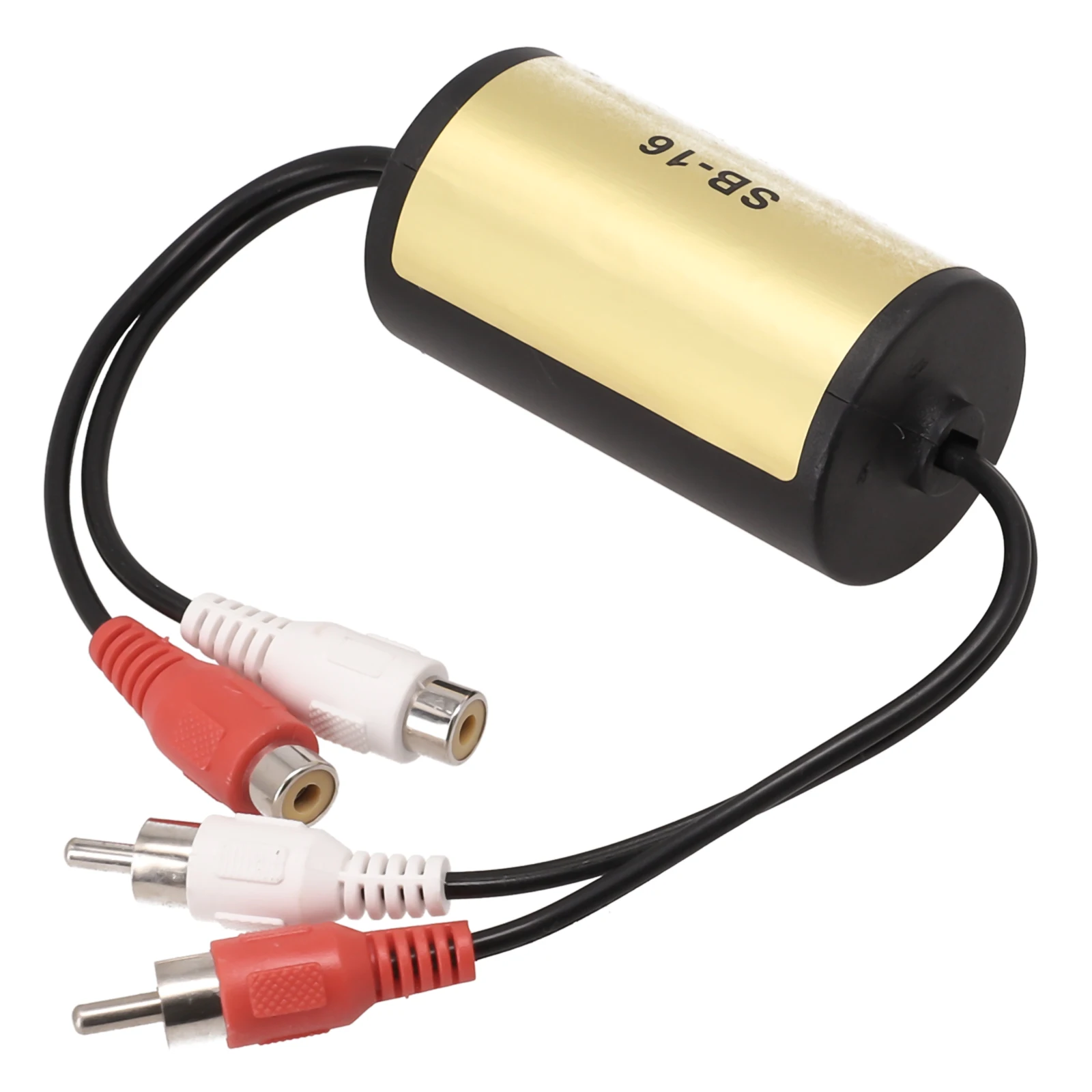 Features Ground Loop Isolator for non Deformation Ground Loop Isolator for rca Audio Noise Filter Suitable For Most Speakers