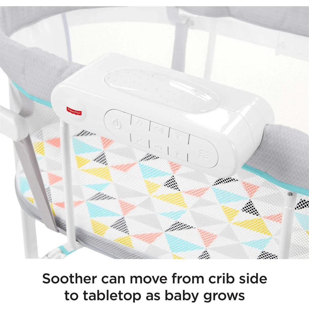 Bassinet 아기용 진정 운동, 음악 및 진동, 조명 포함, 무료 배송, 신제품