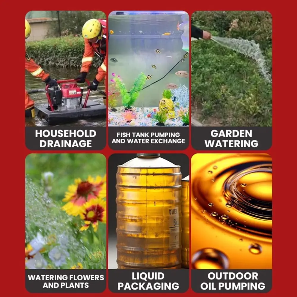 

Небольшой электрический буровой насос, самовсасывающий круглый хвостовик, самовсасывающий центробежный насос, портативный, высокое качество