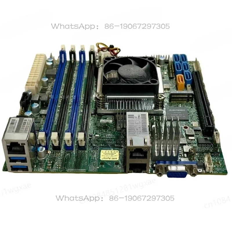 Server in Good Condition  X10SDV-4C-TLN2F  D-1521 PCIe X16 10Gbe M.2 IPMI ITX DDR4