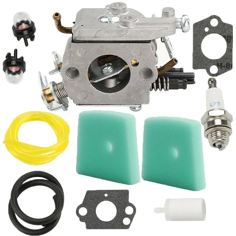 

5032834-01 Carburetor kit Chainsaw String trimmer Brush cutter Primer Bulbs Gaskets Spark Plug Fuel Lines Engine