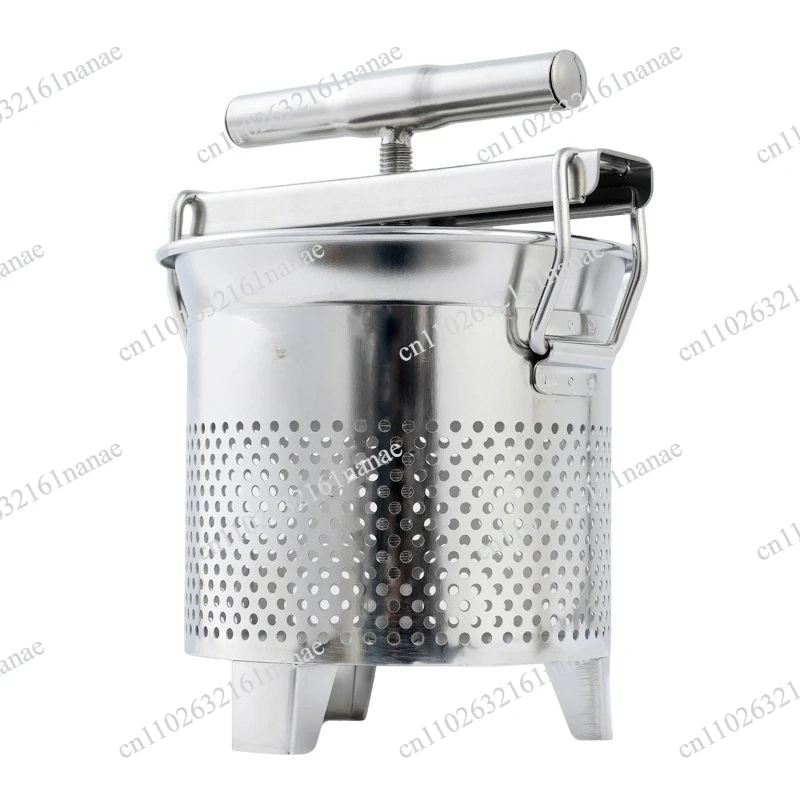 Household rice wine press vegetable dehydration, manual 304 stainless steel juicer