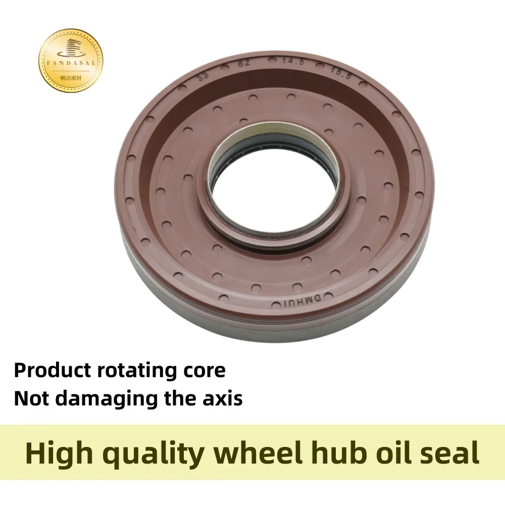 NBR Shaft Oil Seal 33*82*14.5/15.5mm Rotating Core 407304 Wheel Hub Seal tractor Engineering Accessories O-Ring ISO: 9001 2008