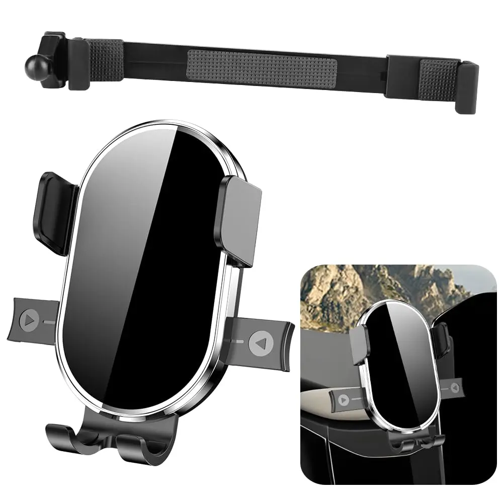 

Car Phone Holder For Nissan Pathfinder 2022-2025 Dashboard Mount With Lock Release Mechanism