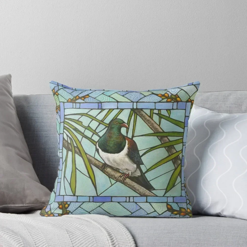 Kereru Mosaic Throw Pillow Christmas Covers Sofa Cushions Cover Pillow Cover pillow